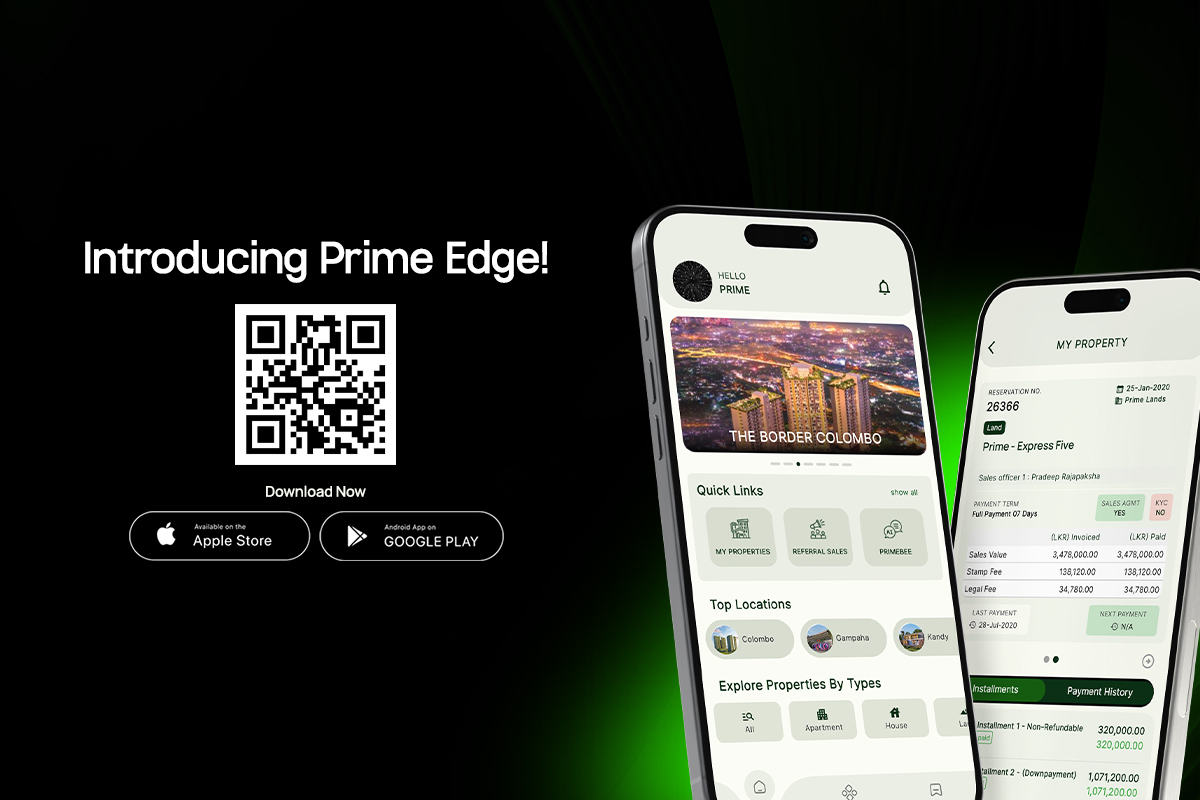 Prime Group launches Prime Edge as Sri Lanka’s first all-in-one real estate mobile app
